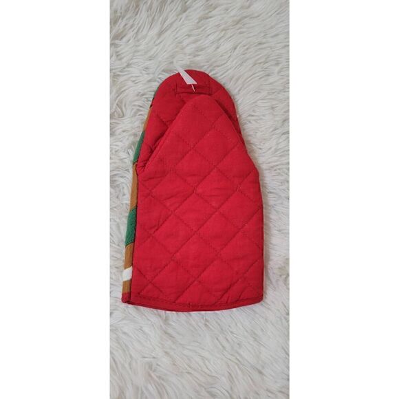 Ritz Festive Home Thumb Mitt Oven Mitt Gingerbread New Holiday Kitchen Gift - Picture 3 of 7